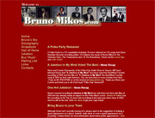Tablet Screenshot of brunomikos.com